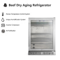 Construit au réfrigérateur de vieillissement à sec au bœuf salami